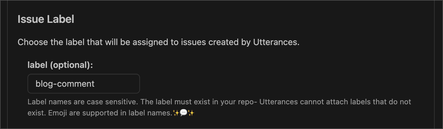 Utterances Blog Label